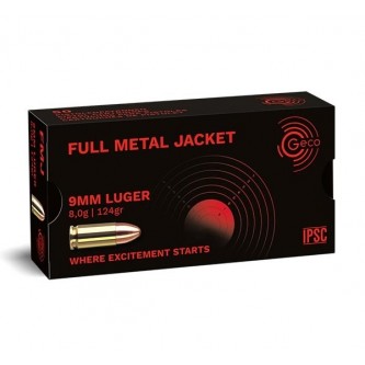GECO 9x19 FMJ 8.0g