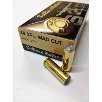 .38 SPECIAL WAD CUTTER S&B