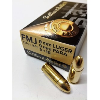 9mm LUGER FMJ S&B 8G