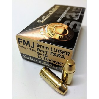 9mm LUGER FMJ S&B 9G