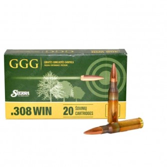 .308 Win FMJ 168 gr GGG SIERRA
