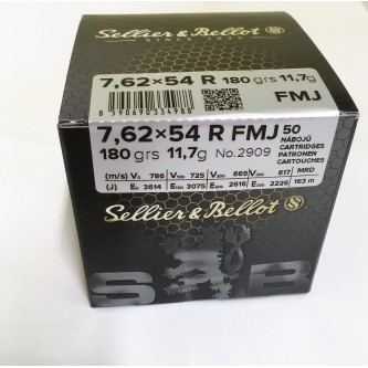 7,62x54R (MOSIN)  FMJ S&B