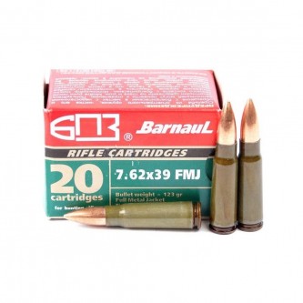 7,62x39 BARNAUL FMJ