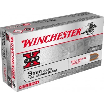 9mm LUGER FMJ WINCHESTER