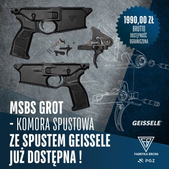 KOMORA SPUSTOWA MSBS GROT Z MECHANIZMEM SPUSTU GEISSELE 