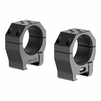 Montaż Audere PSR dwuczęściowy 30/26 gen 3 czarny 