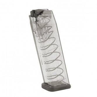 ETS - Magazynek polimerowy do Heckler&Koch HK SFP9 - 9x19mm - 17 naboi - Przeźroczysty - HKVP9-17