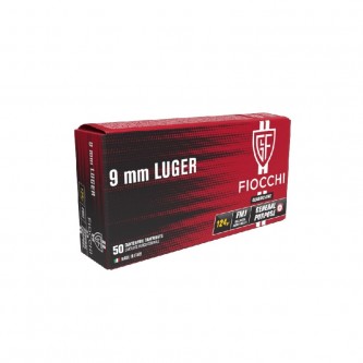 9mm PARA FMJ FIOCCHI 124gr